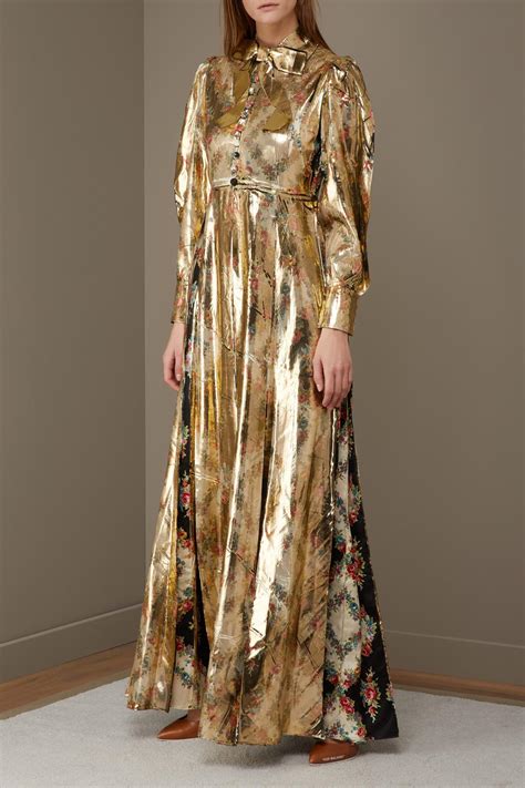 gucci beloved dress|Gucci black and gold dress.